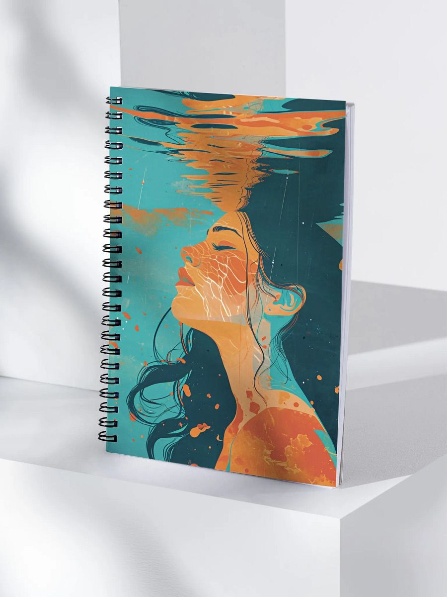 Aqua Reverie Spiral Notebook product image (4)