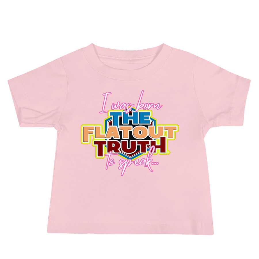 "I was born to speak" TFOT Baby Girl Tee product image (2)