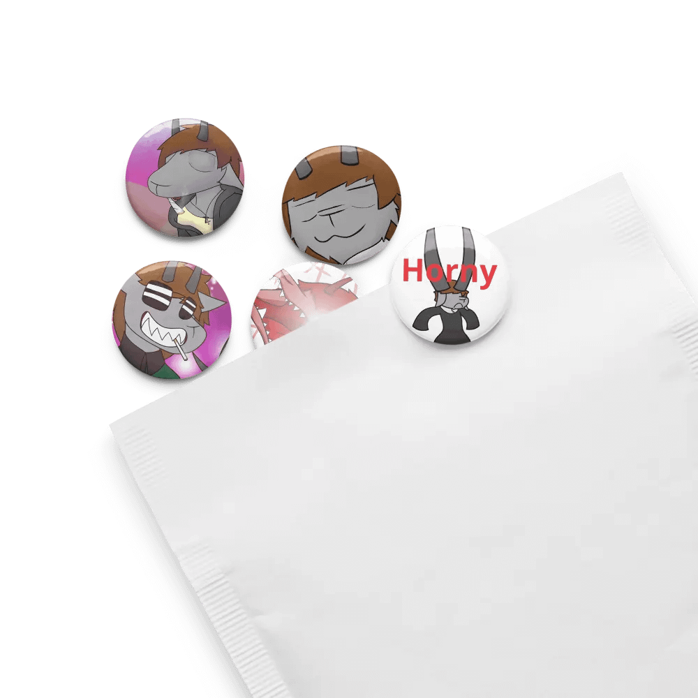 Smonk, ÁÁÁÁ, Yee, Horny, smug kitűzők/Pins product image (4)