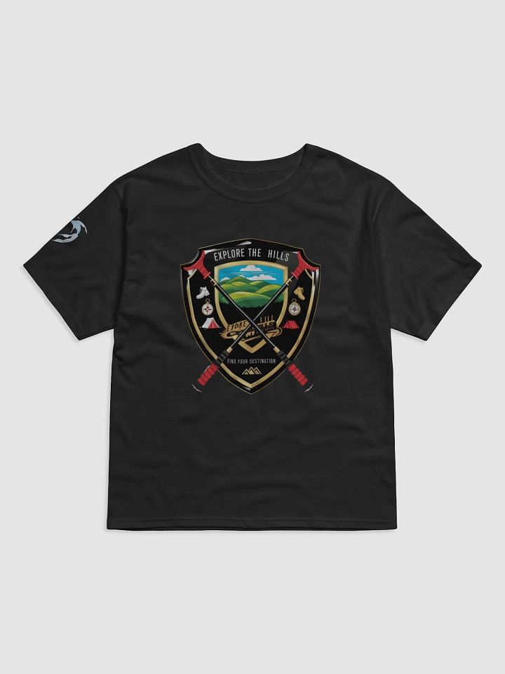 Scenic Travel Shield Illustration for Adventure Seekers product image (3)