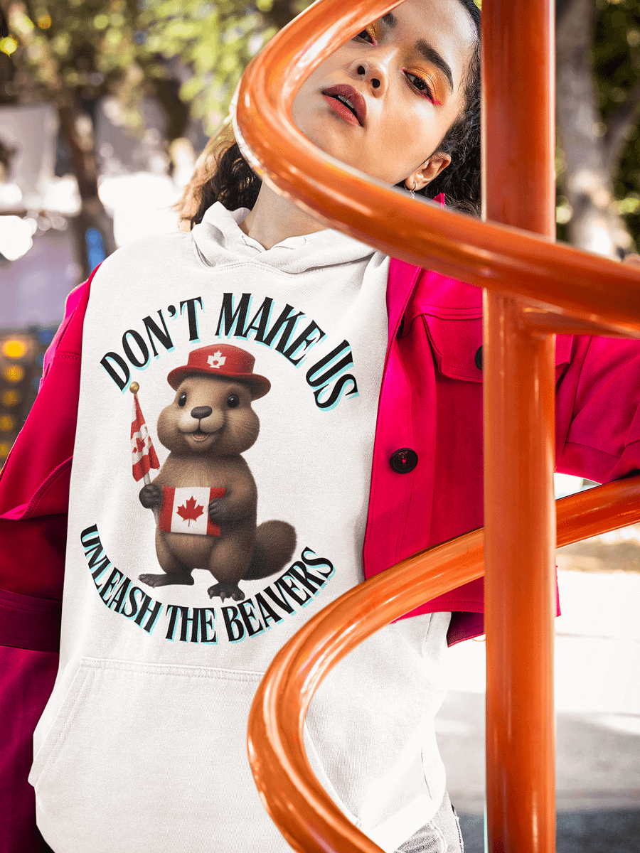 Canadian Beaver Unleashed Hoodie product image (11)