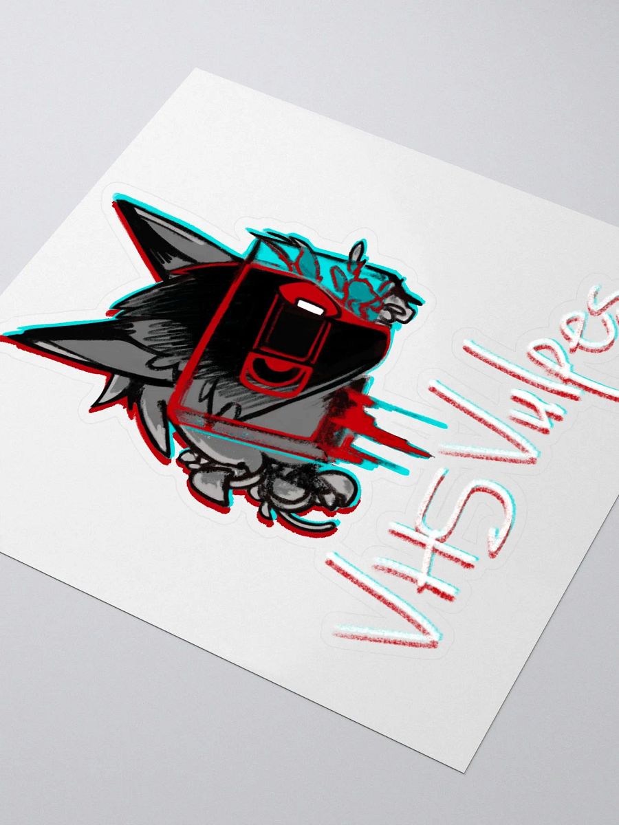 VHS Vulpes Sticker product image (3)