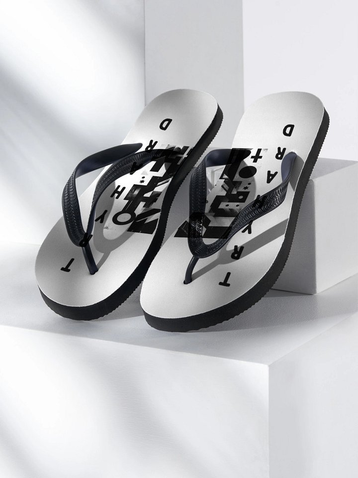 Mr. TRY HARD Flip-Flops product image (1)