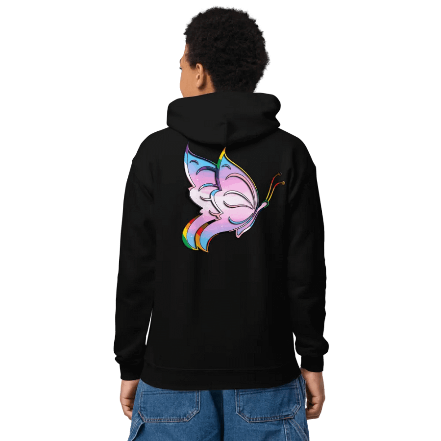 Justagirllexi Butterfly Kids Hoodie product image (4)