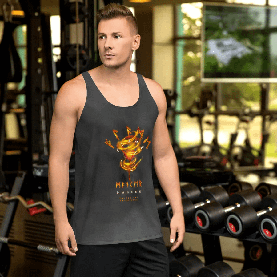The Flamemancer | Sports Tank Top | Flint product image (4)