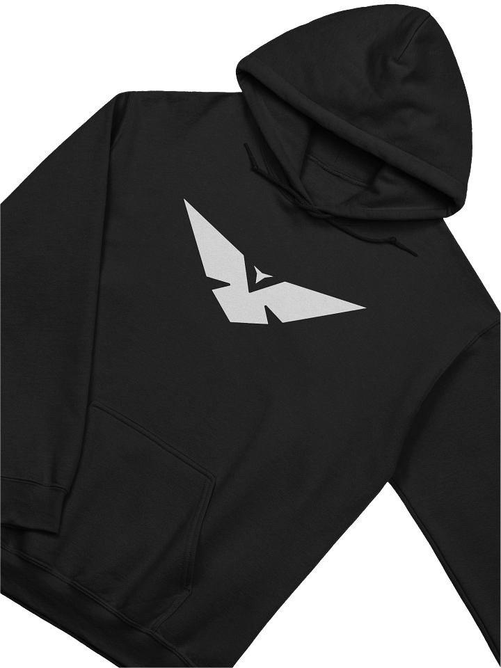 Classic White Logo Hoodie (Big Front Only) product image (1)