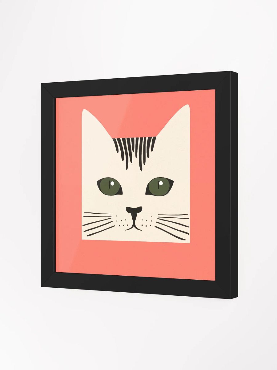Whiskered Wonder Framed Poster product image (18)