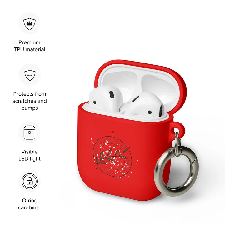 The B’s Business Official Logo Rubber AirPods® Case product image (1)