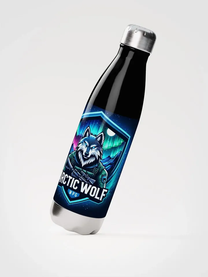 Arctic Wolf Stainless Steel Water Bottle product image (2)
