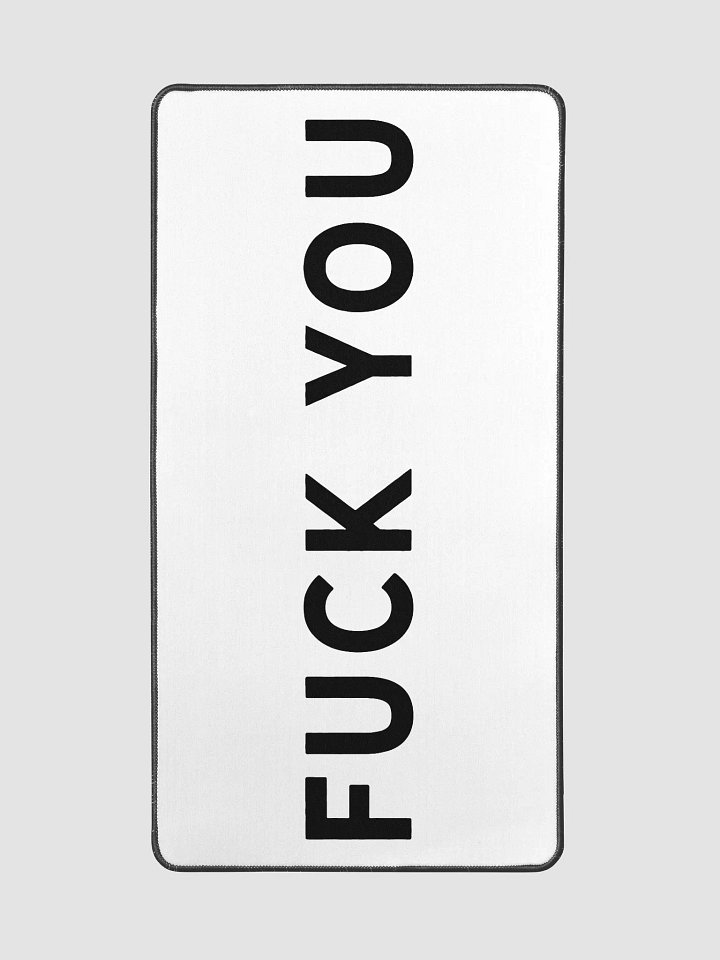 Massive FUCK YOU Mousepad product image (2)