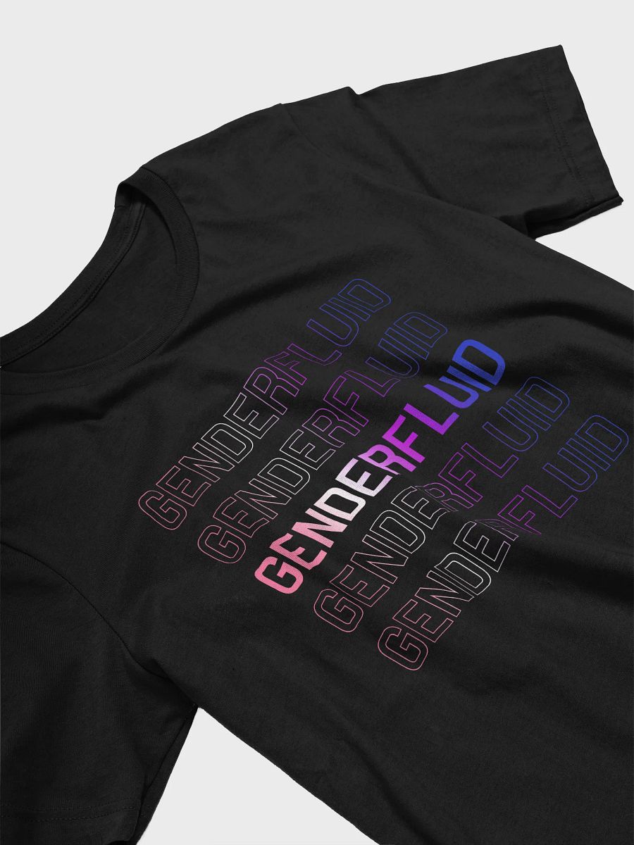 genderfluid outline t-shirt product image (3)