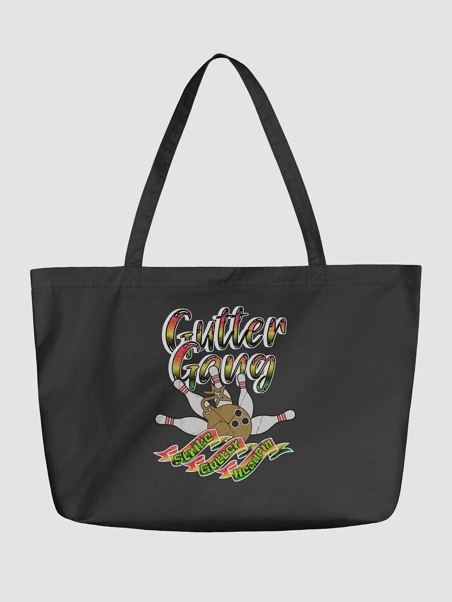 Gutter Gang Bowling Crown Organic Tote product image (5)