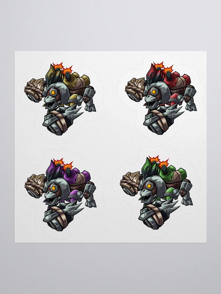 Gorilla Sticker Set product image (1)