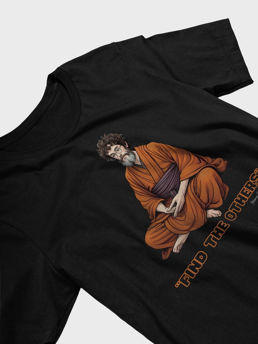 Terence McKenna “Find the Others” Zen Monk Tee product image (11)
