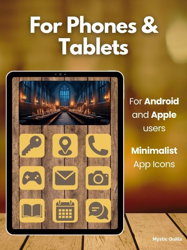 Hufflepuff Minimalist App Icon Pack for Phones and Tablets product image (2)