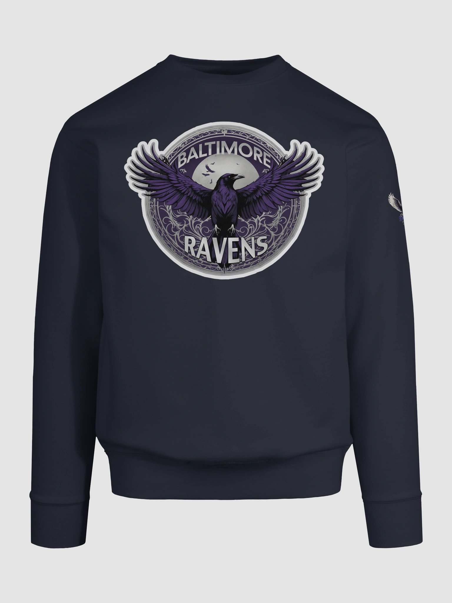 Baltimore Ravens "Fierce Winged" Crewneck Sweat | NFL Home Locker product image (8)