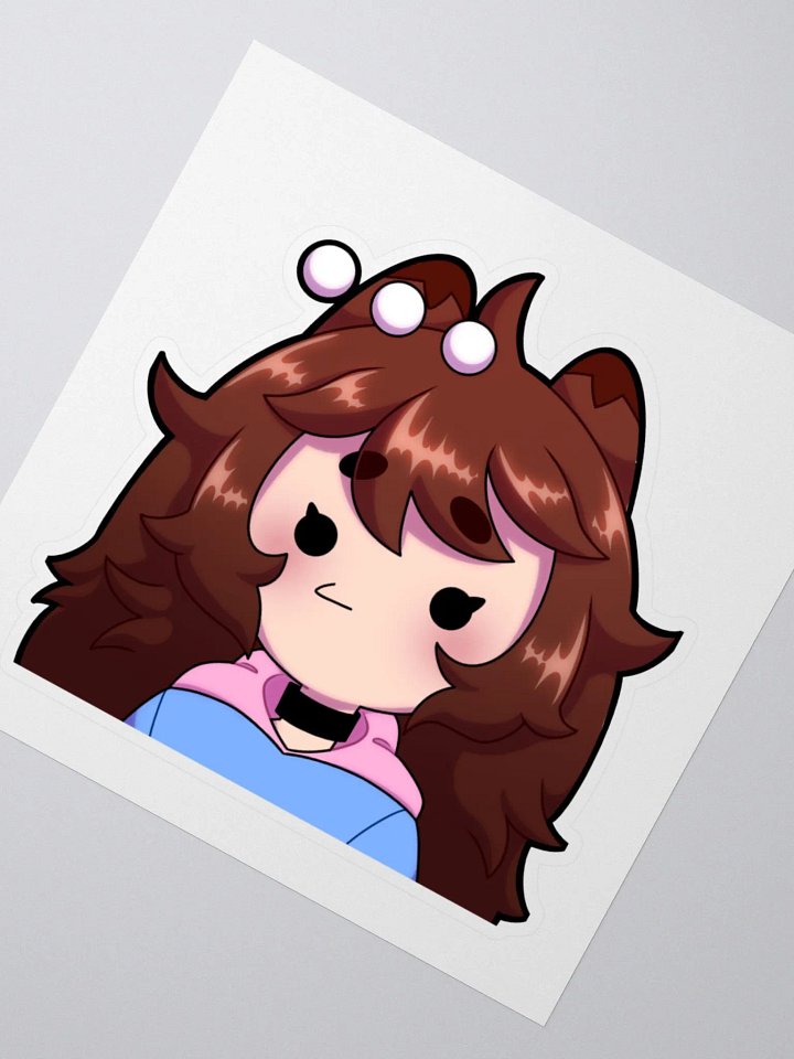 Wolfy Head Empty Sticker product image (2)