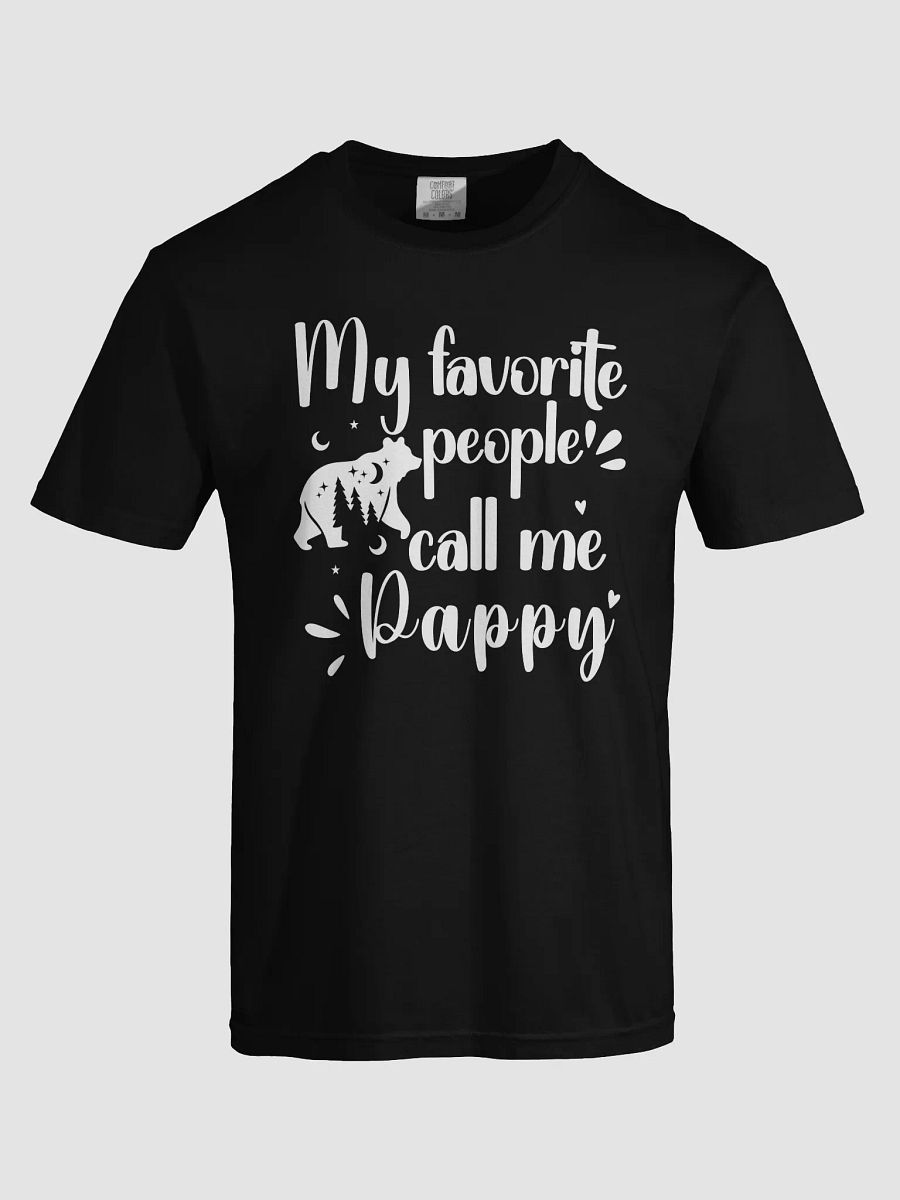 My Favorite People Call Me Pappy, Grandpa Comfort Colors T-shirt product image (4)