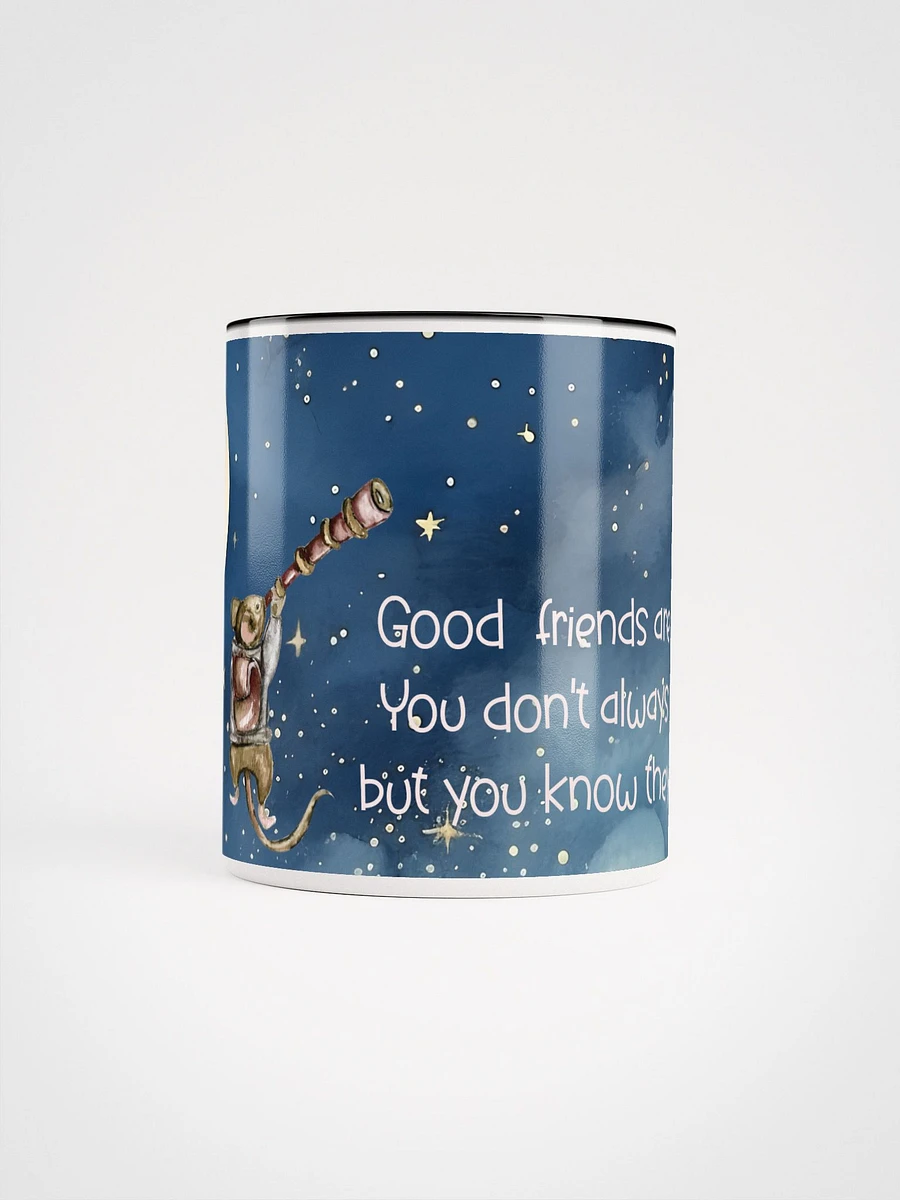 Good Friends Are Like Stars Ceramic Mug product image (58)