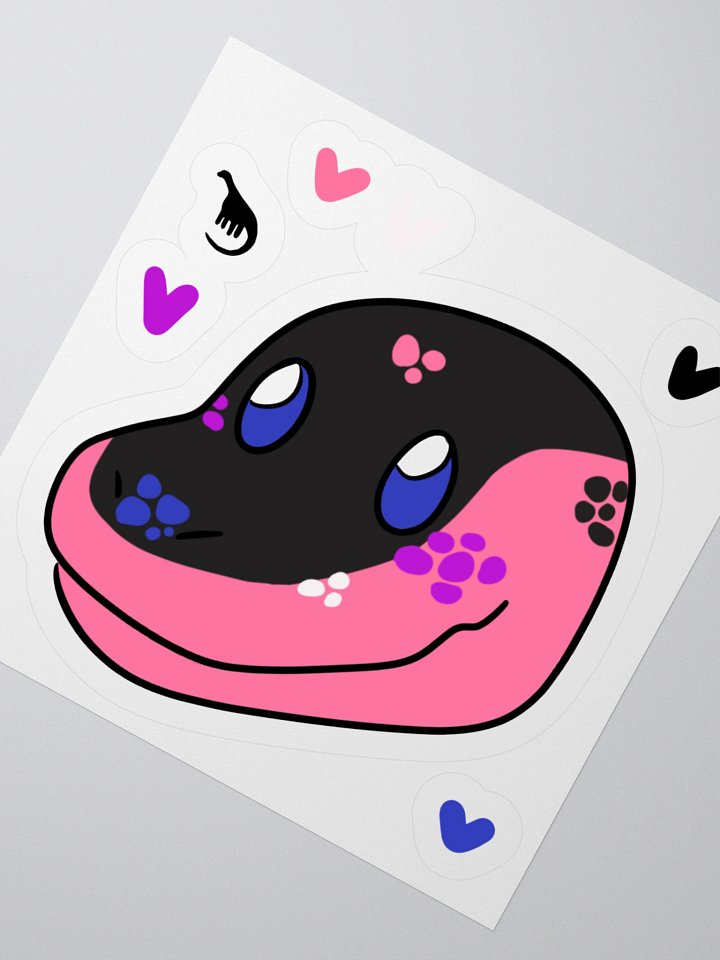 Pride Dinos - Genderfluid Brontosaurus product image (6)
