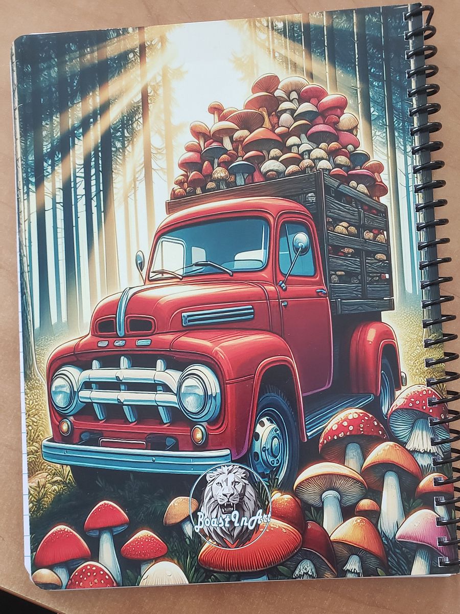 Into the Woods: A Mushroom Forager's Journal - Fungi Identification Logbook product image (5)