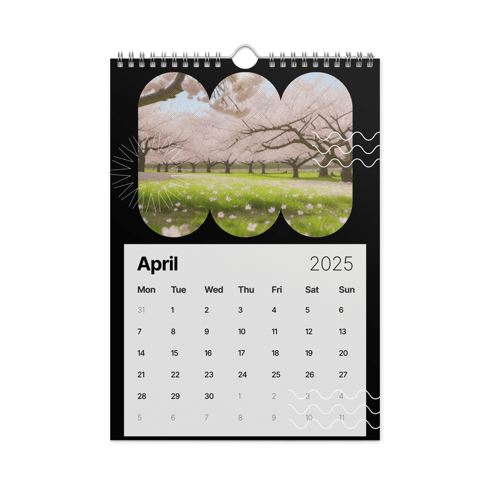 SEASONAL NATURE WALL CALENDAR 2026 product image (1)