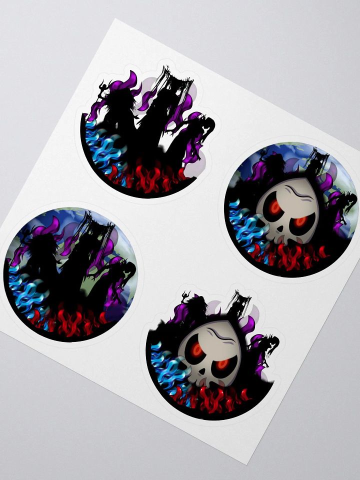 4-Pack Large Dawn of Death & First Sisters Stickers product image (2)