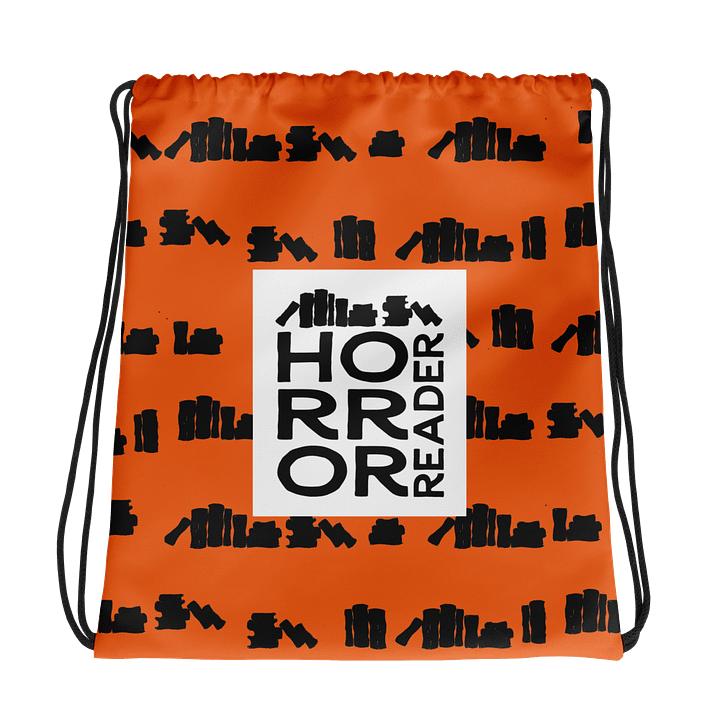 Horror Reader Drawstring Bag product image (1)