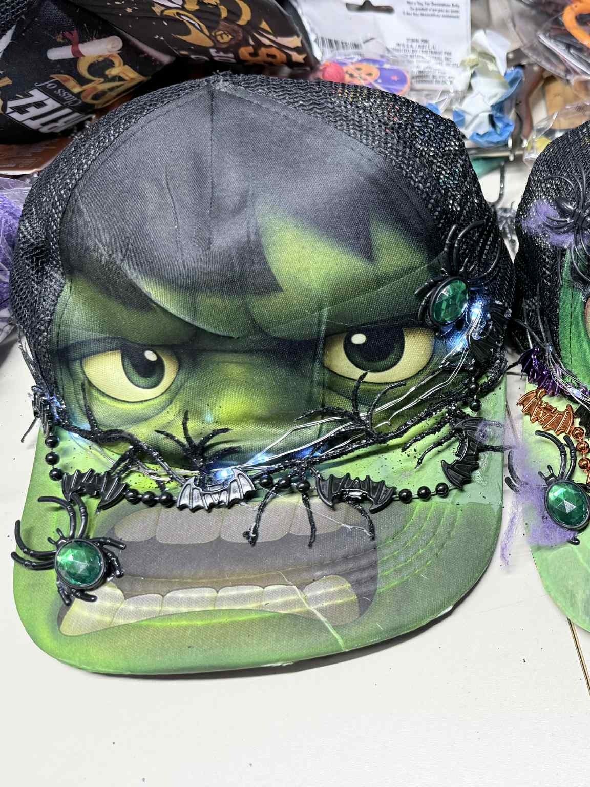 Halloween 3D Sublimation Face Hat Templates - Editable in Canva PDF product image (7)