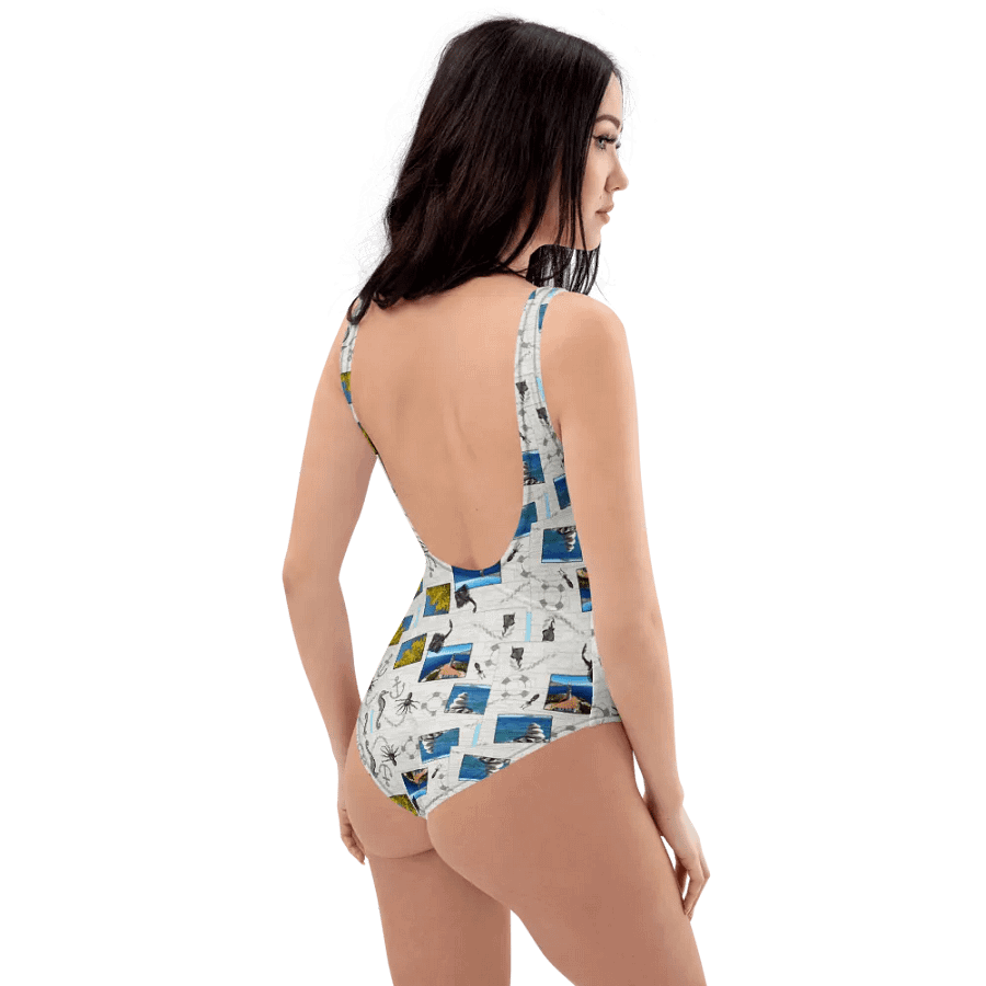 Sea design (photoshop by Dina R.) - One-Piece Swimsuit product image (8)