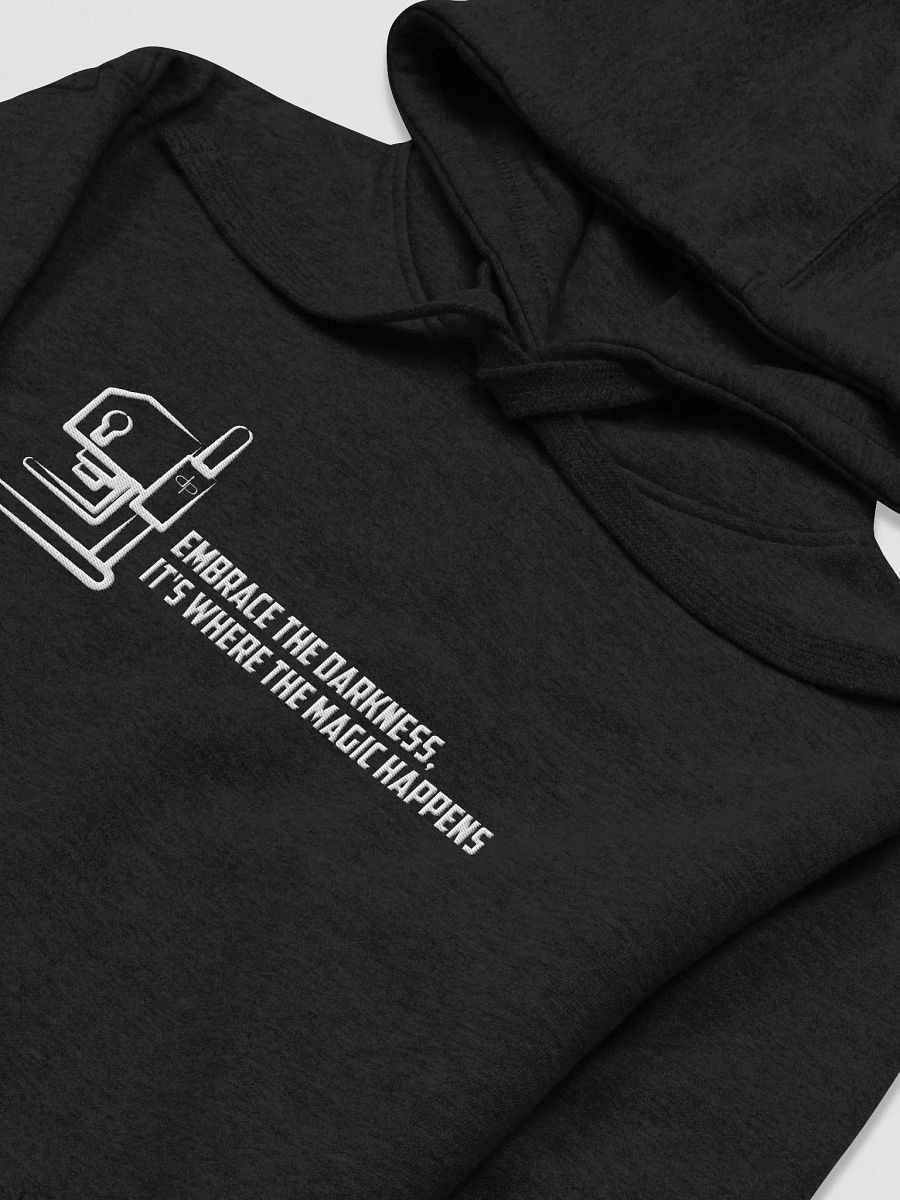 Embroidered Soft & Comfy Hooded Sweatshirt - Low Key product image (3)