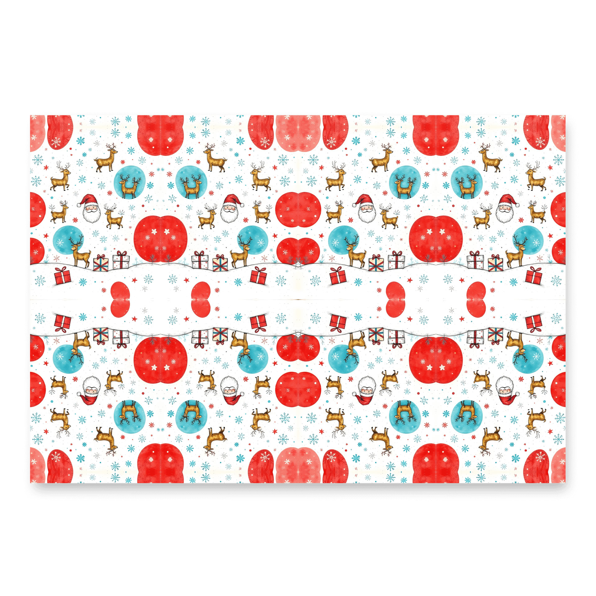 Festive Holiday Wrapping Paper Set product image (1)