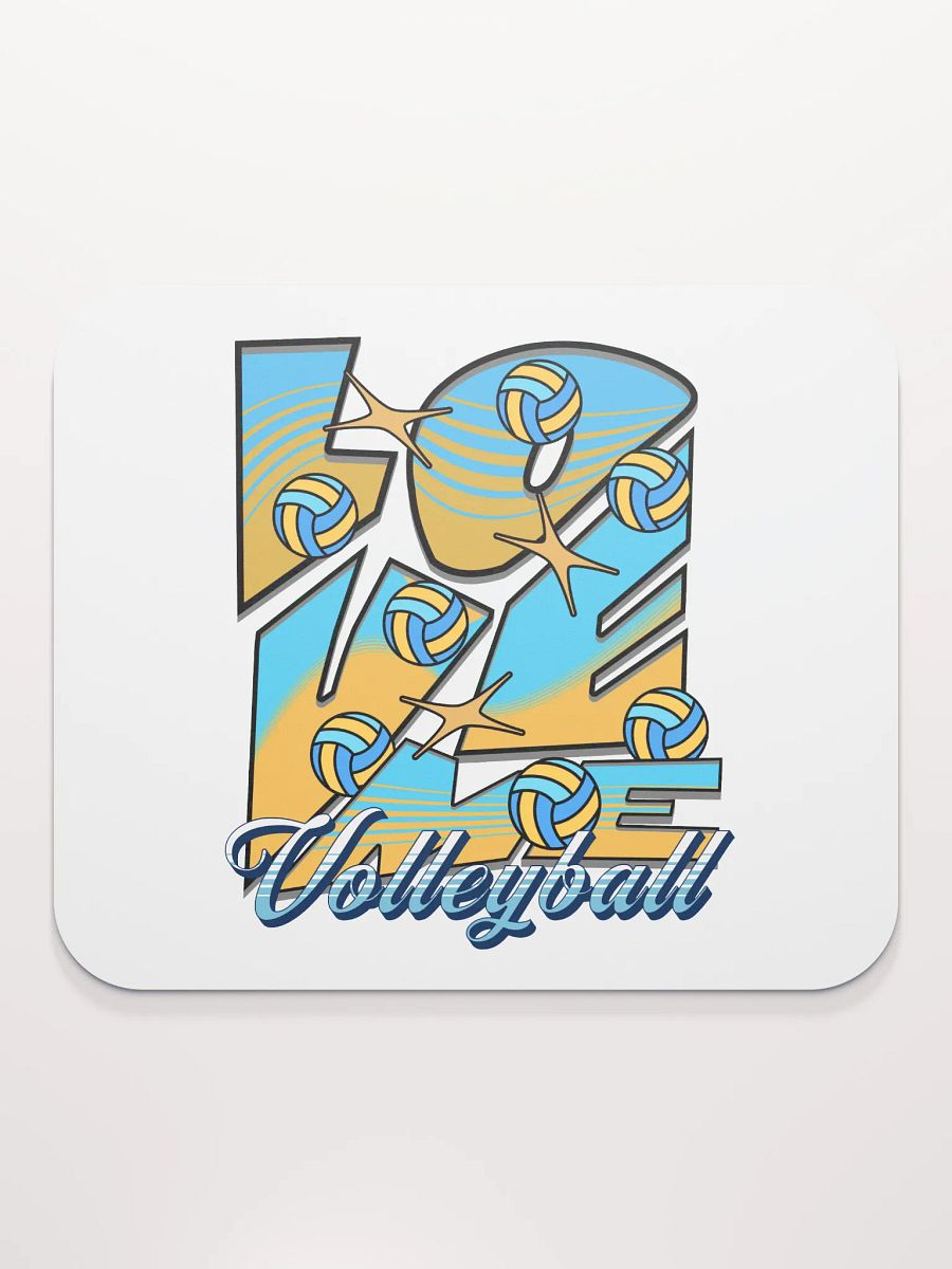 Love Me Volleyball Mouse Pad product image (1)