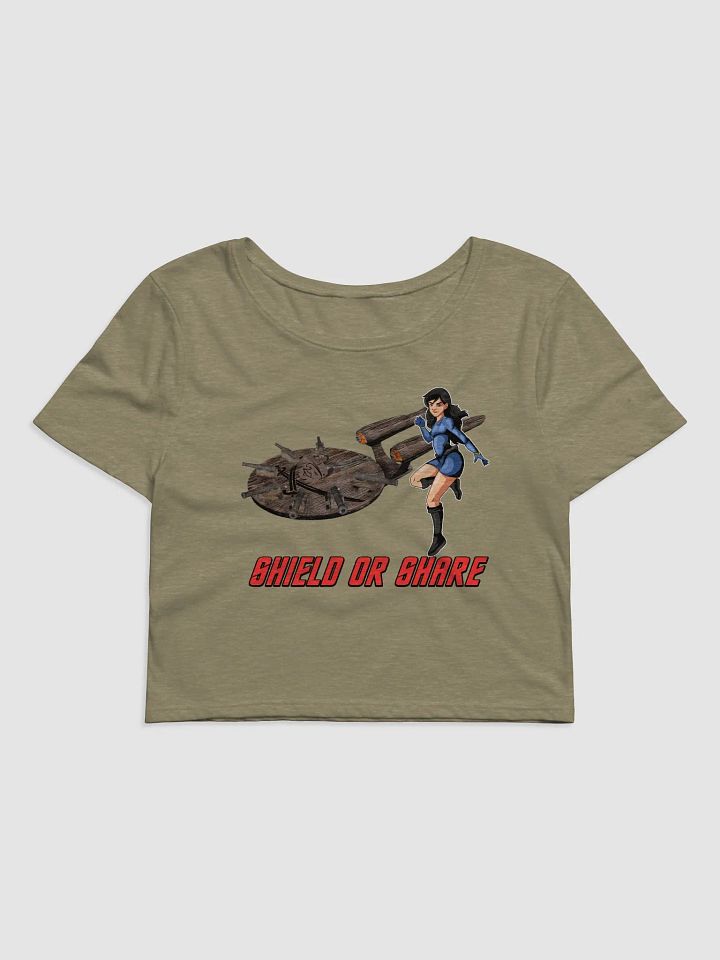 Ladies' Crop - Shield or Share! product image (1)