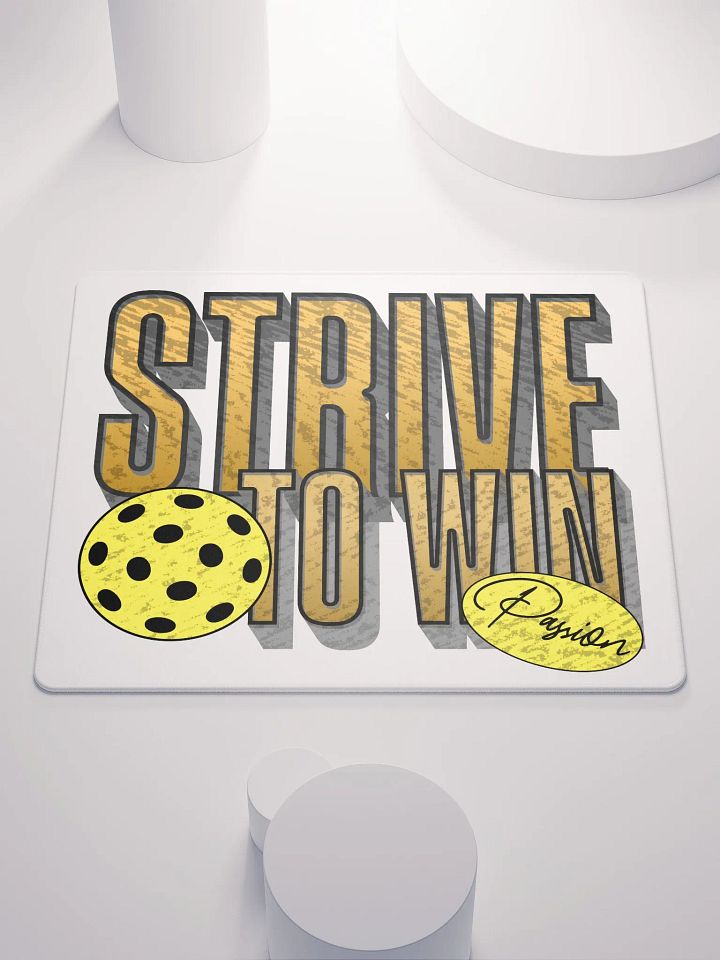 Strive To Win Pickleball Passion Gaming Mouse Pad product image (1)
