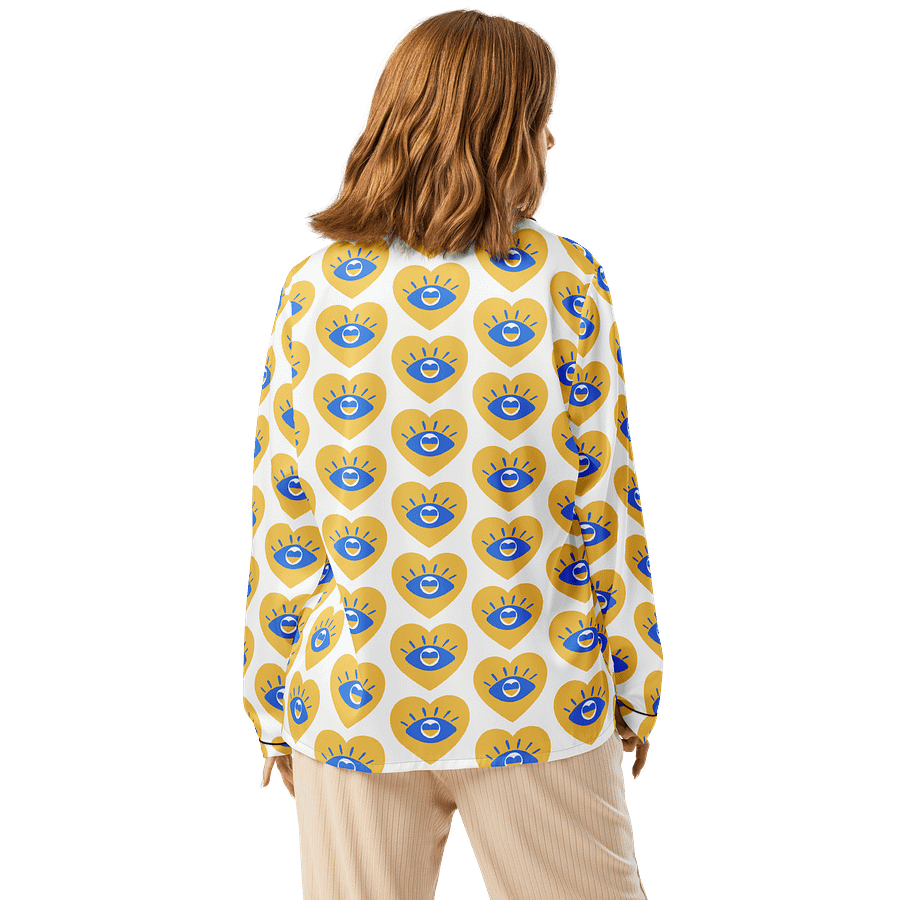Eyes of Love Women's Pajama Top product image (3)