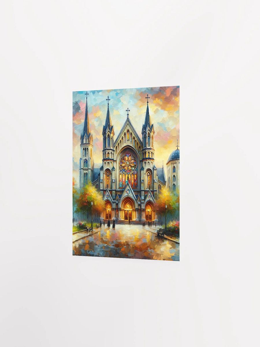 Majestic Cathedral at Sunset – Fine Art Print product image (2)