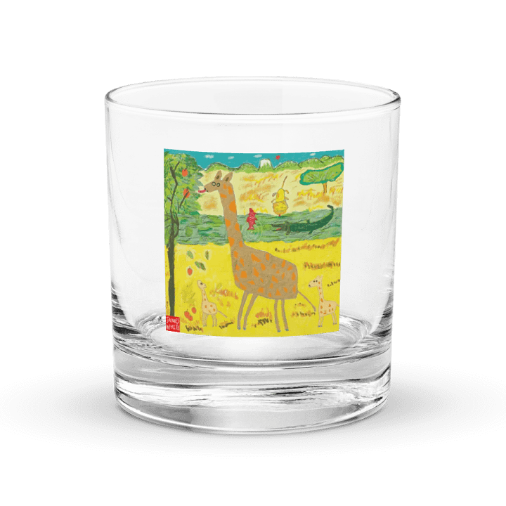 Rocks Glass ：African animals product image (1)