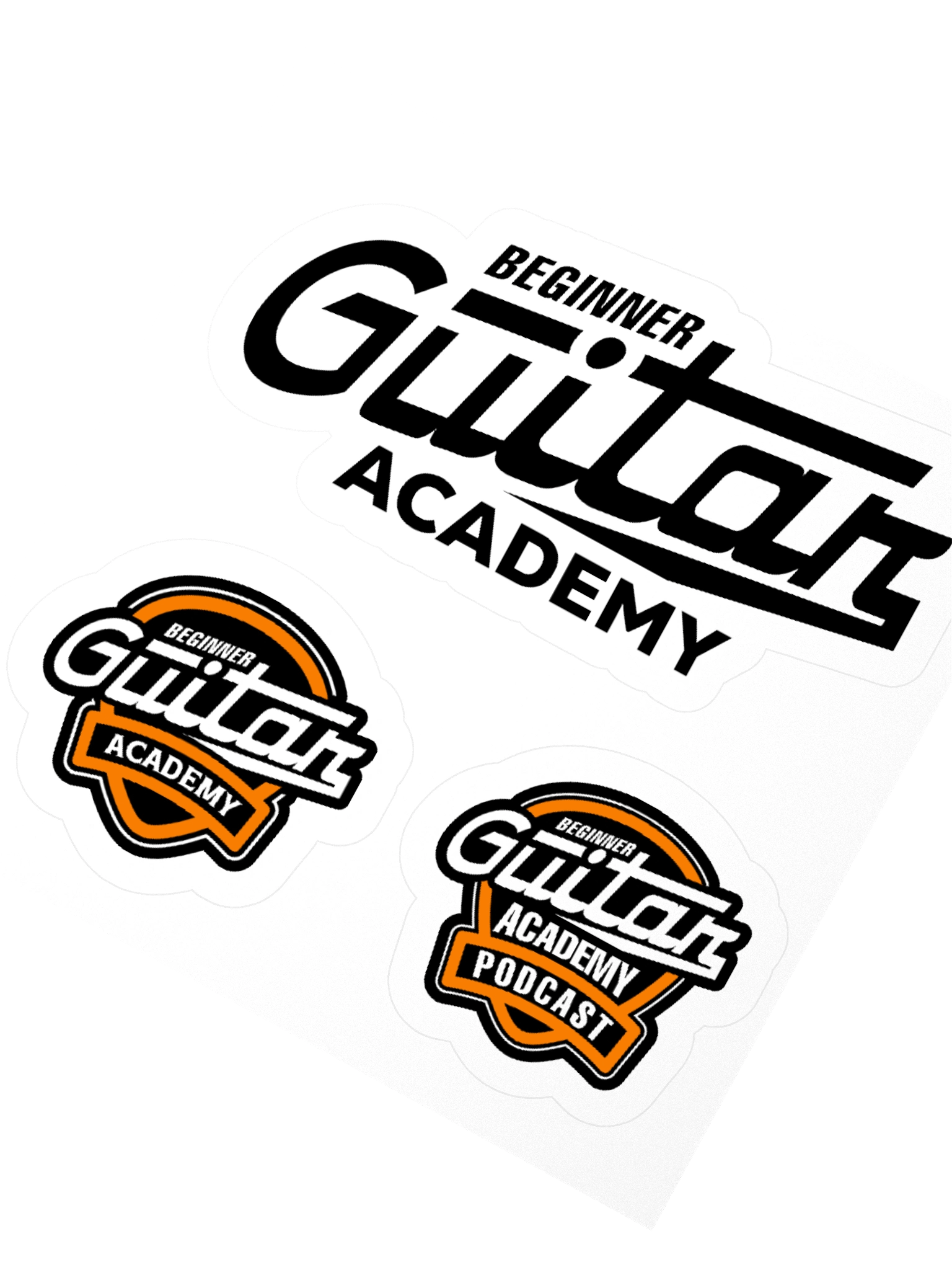 Beginner Guitar Academy Stickers Set product image (5)