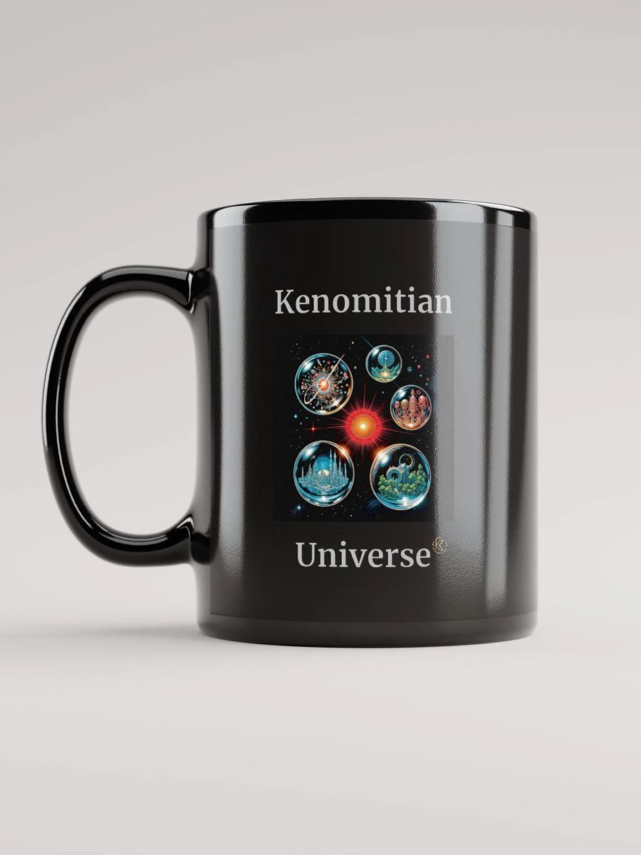 Kenomitian Universe | Black Glossy Mug product image (1)