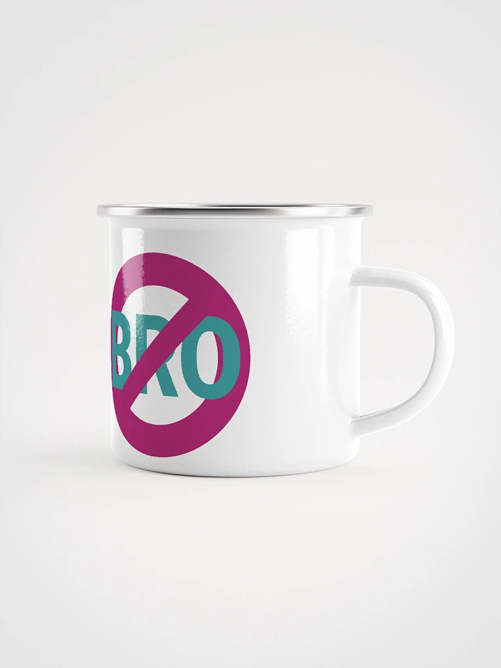 NoBro Enamel Mug product image (1)
