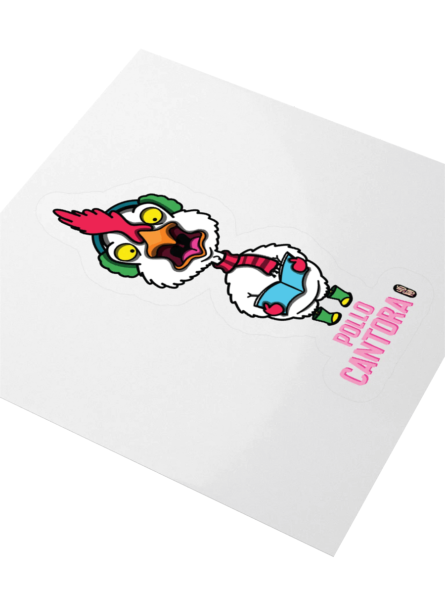 Pollo Cantora - Sticker (Kiss Cut) product image (3)