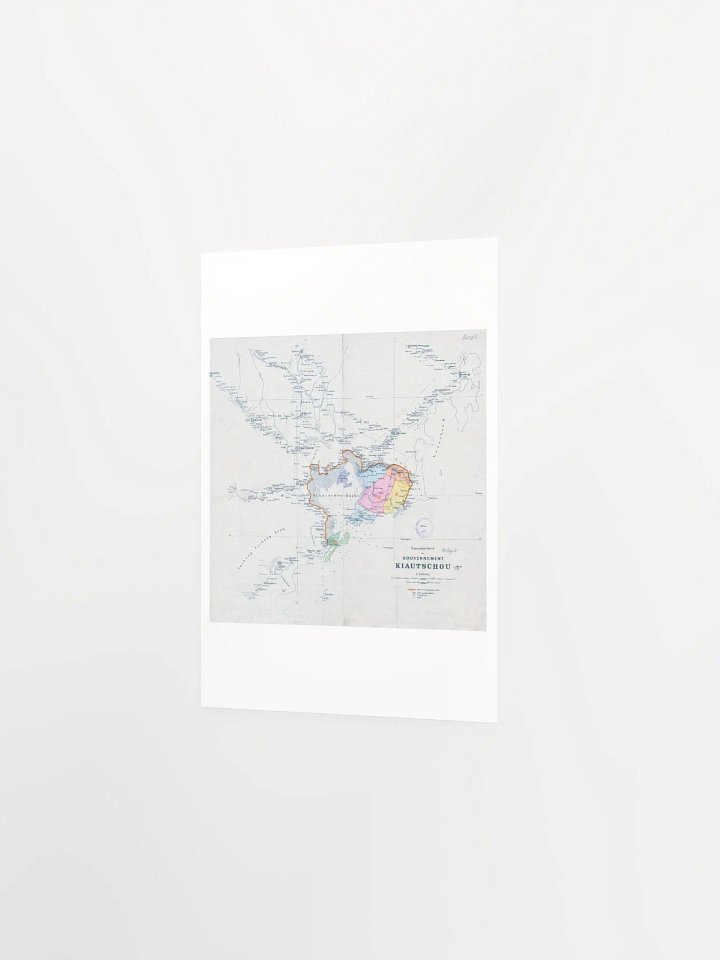 Map 1898 - German Protectorate Kiautschou product image (25)