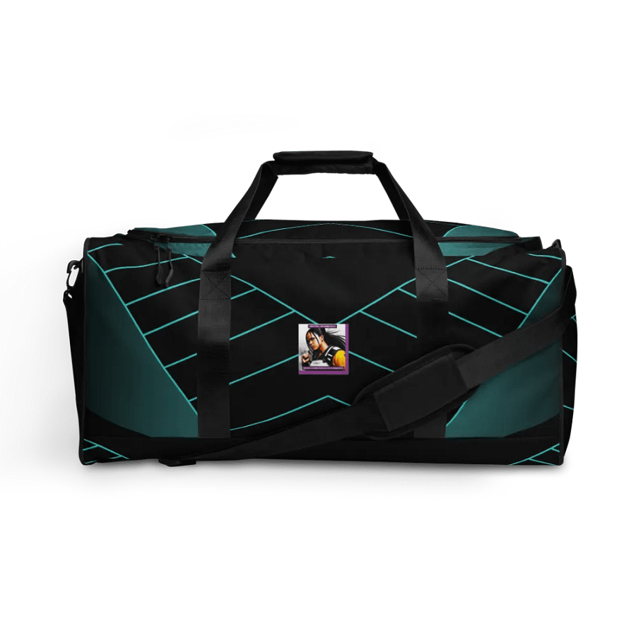 Symmetric Neon Paths Duffle Bag product image (1)
