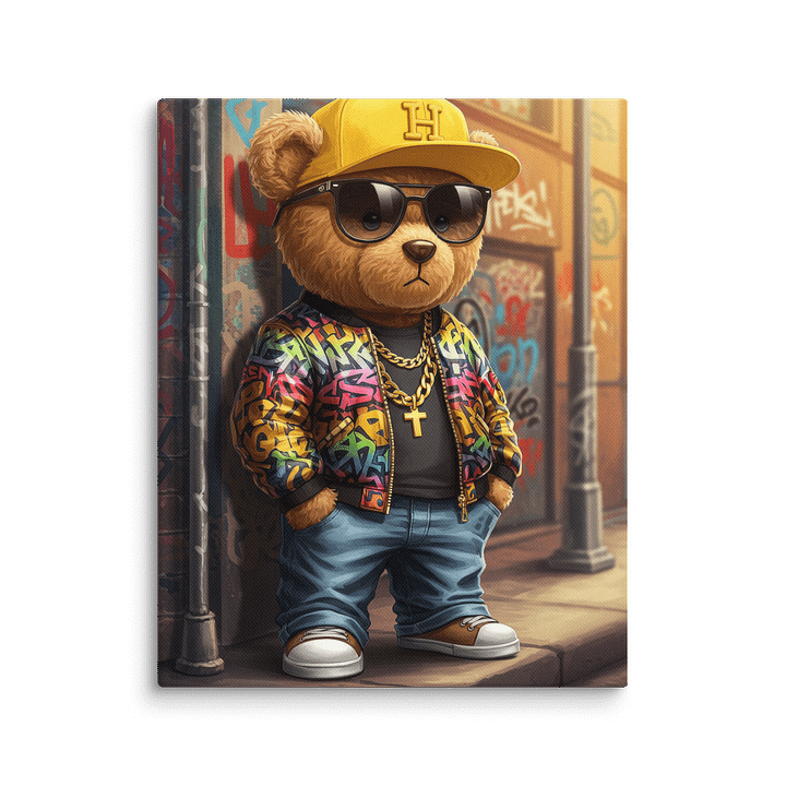 HipHop Teddy Canvas product image (1)
