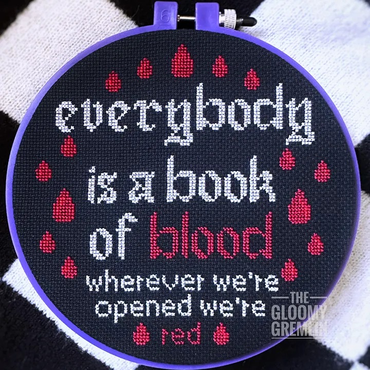 Books of Blood - Cross Stitch Pattern product image (1)