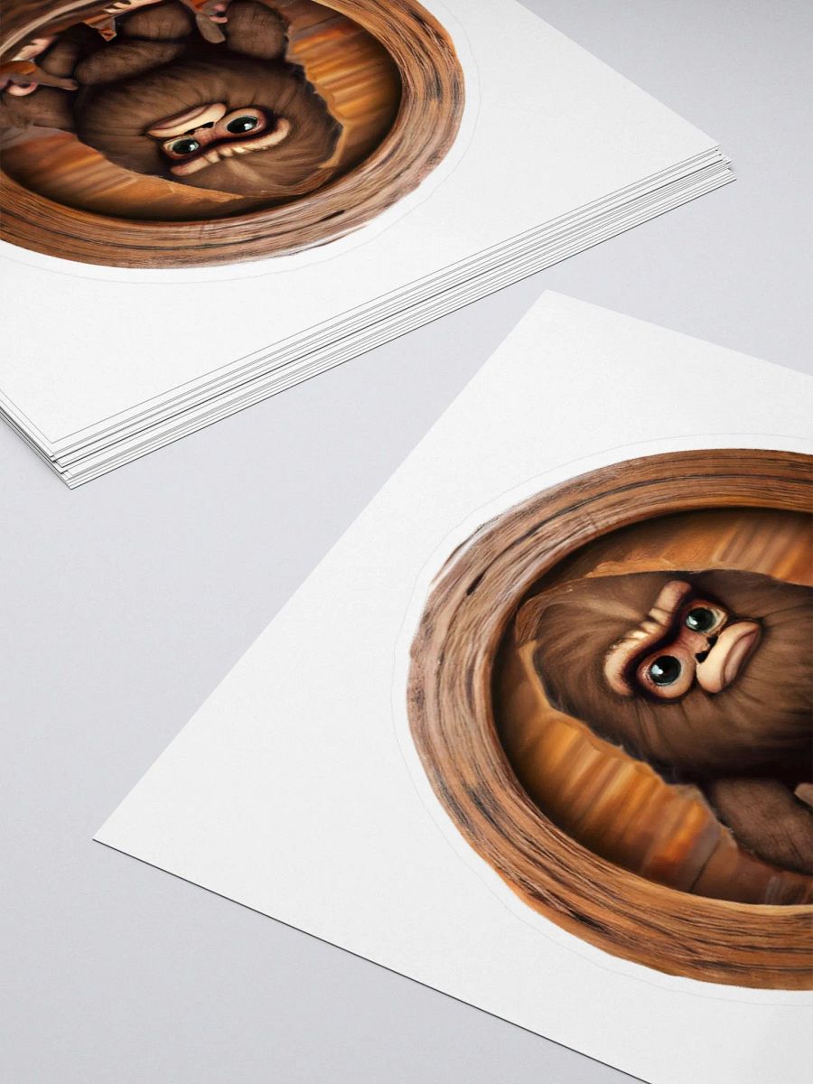 Sasquatch Coin Sticker! product image (4)