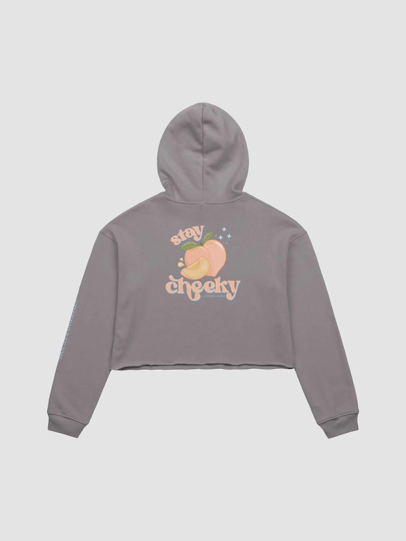 Stay Cheeky Crop Top Hoodie product image (2)
