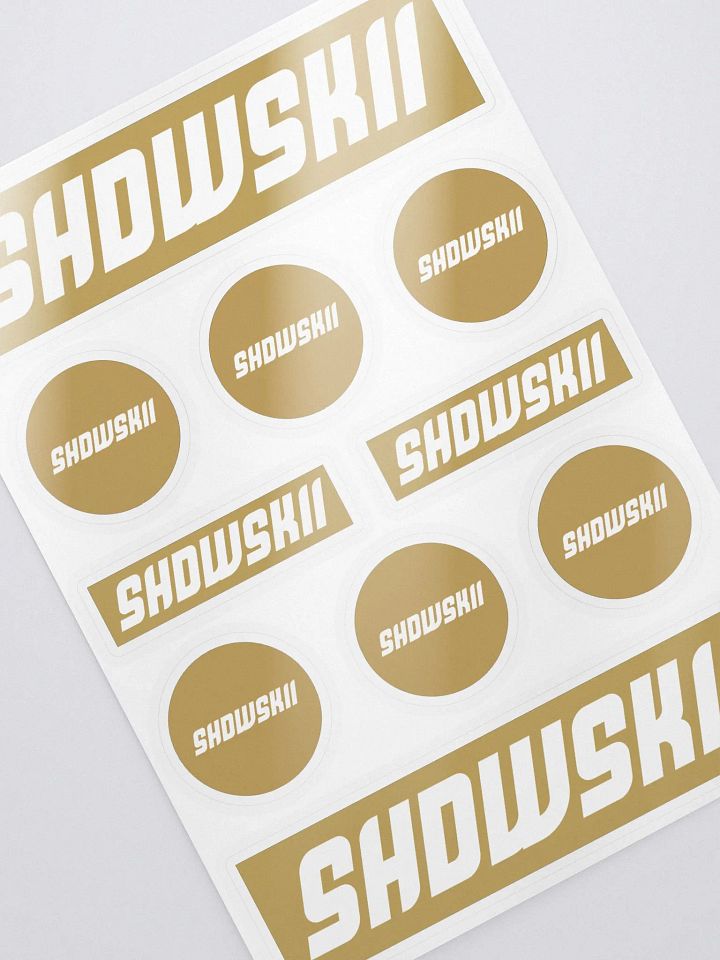 KISS CUT STICKERS / BEIGE product image (2)