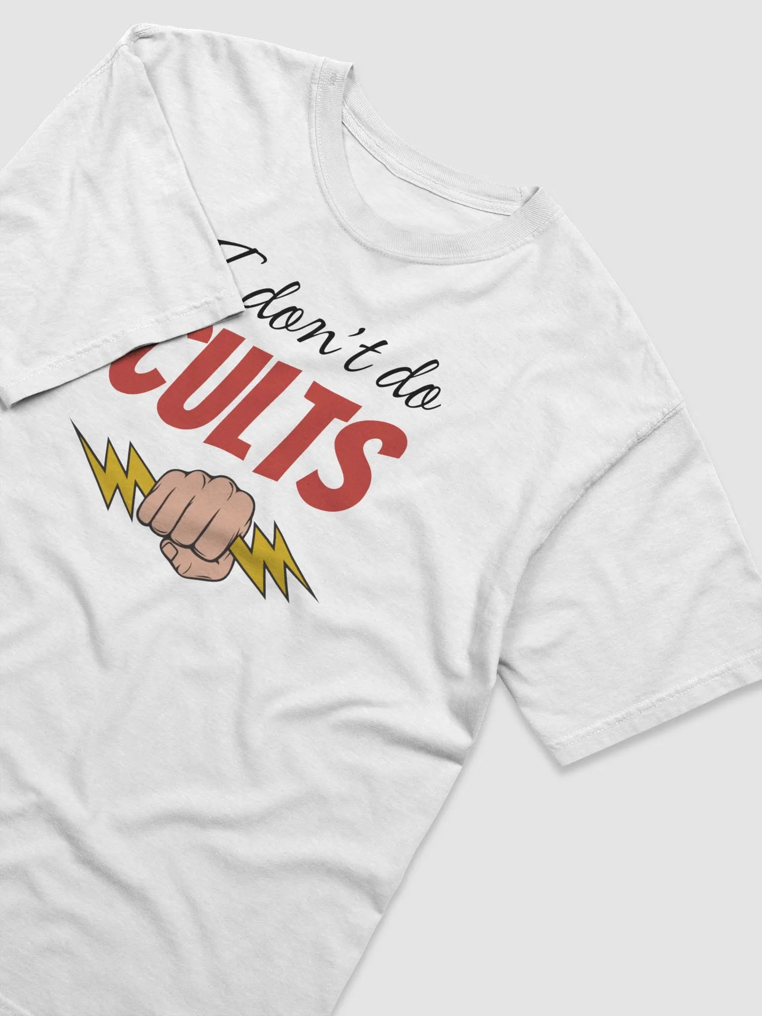 I DON'T DO CULTS T-SHIRT (men's) product image (3)